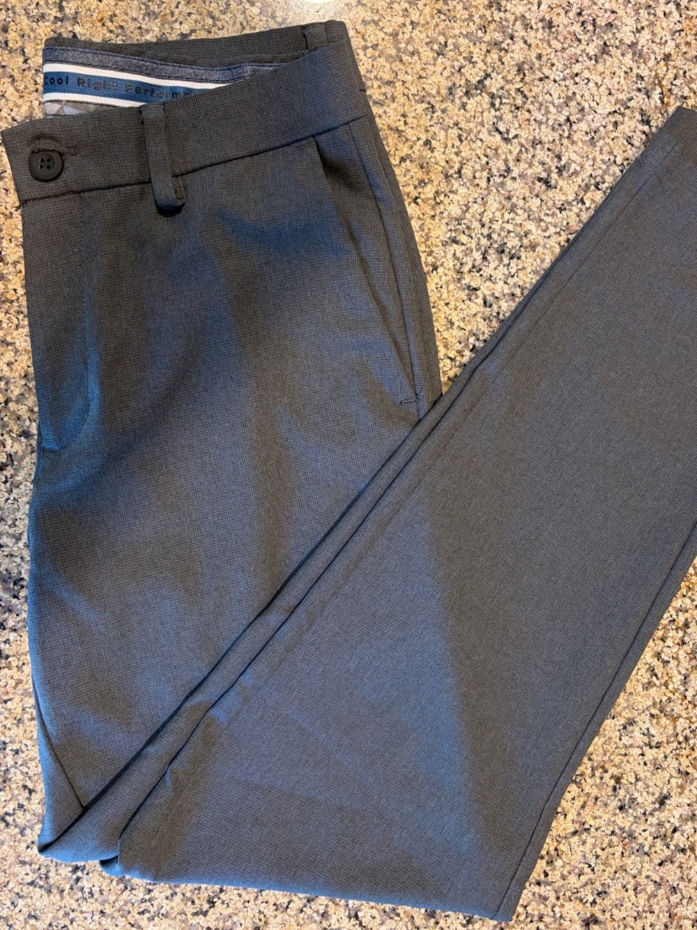 Haggar Men's Charcoal Gray Dress Pants 30x29